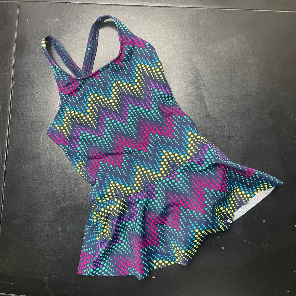 💕Bundle 3 of $20 Lands' End Polka Dot Swimsuit with Navy and Pink